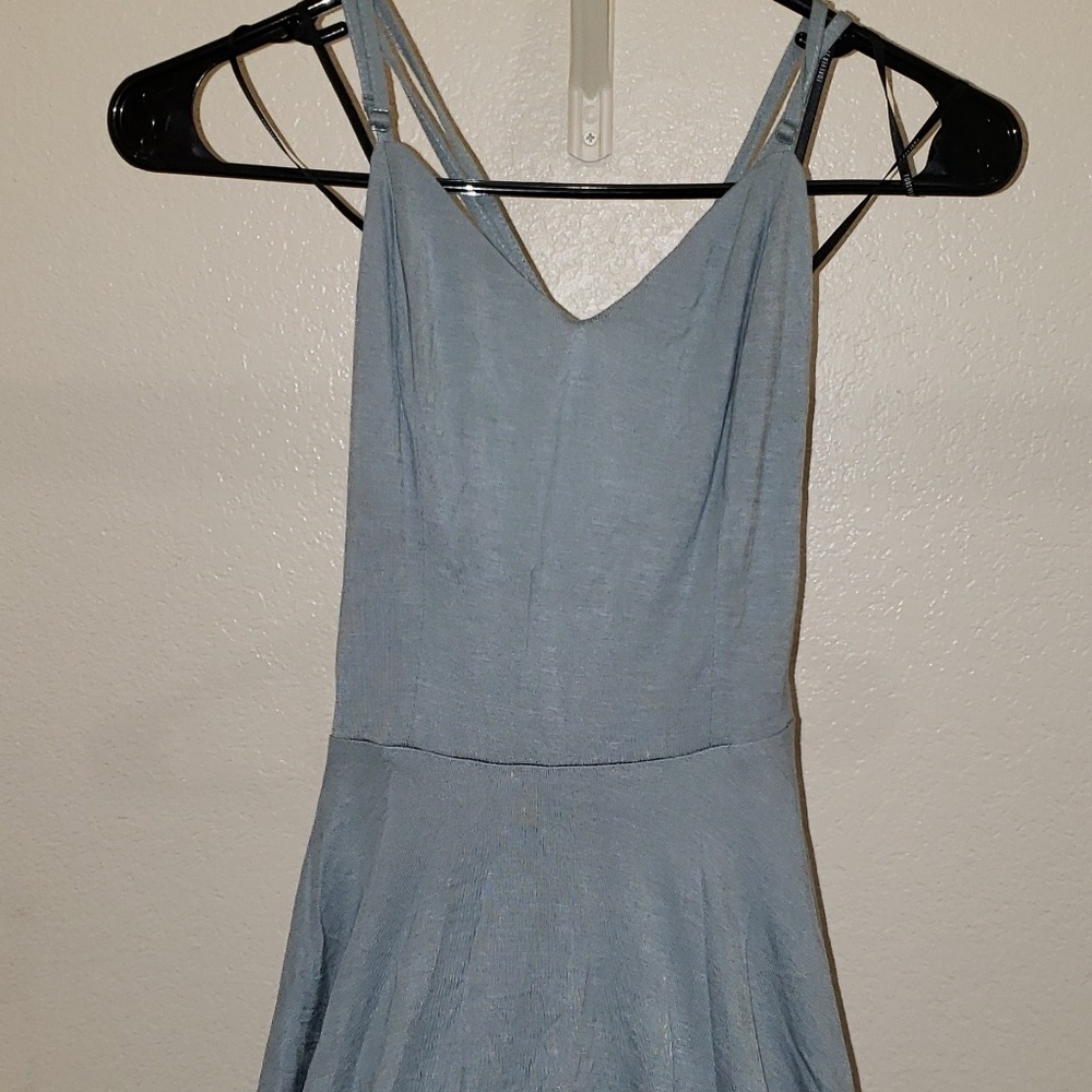 Blue dress